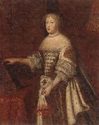 unknow artist Portrait of marie-therese of austrla,queen of france Spain oil painting artist